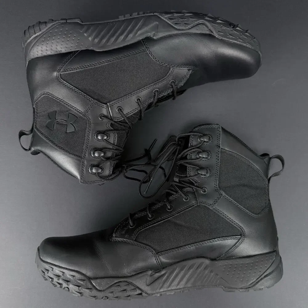 Under Armour UA Stellar TAC Mens 12 Tactical Boots Black 1268951-001 Military